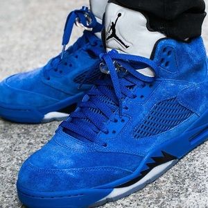 Royal Blue Jordan 5’s